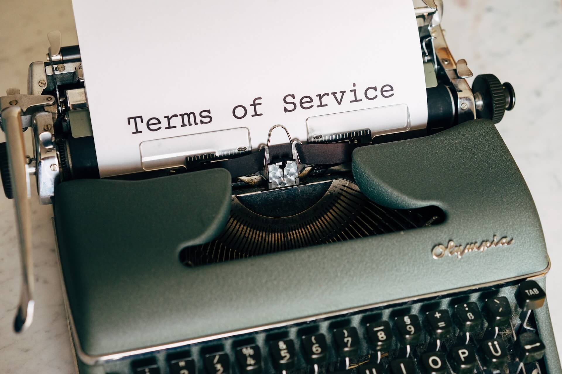 terms of services